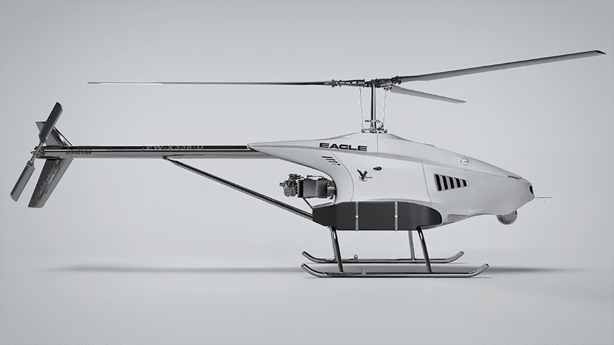UAVHELI разрабатывает беспилотный вертолёт Eagle взлётной массой 750 кг