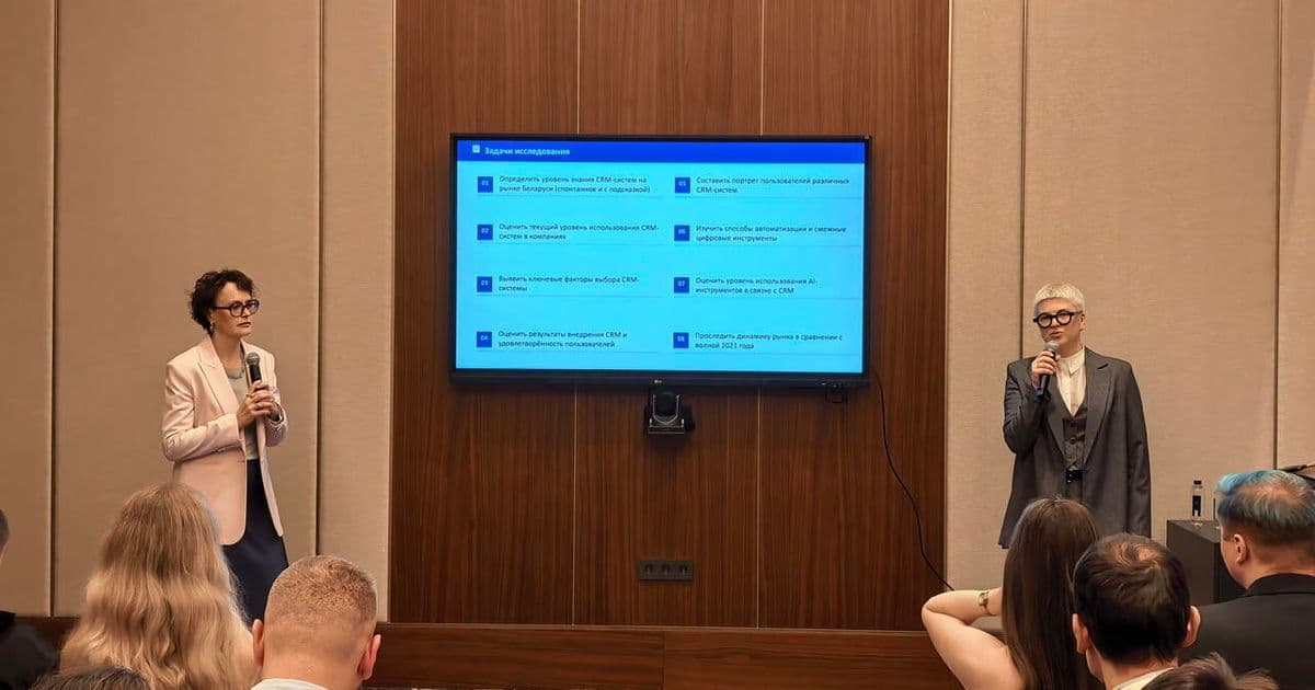 Белорусский бизнес и автоматизация: CRM внедрили 65% компаний, ИИ — каждая четвёртая
