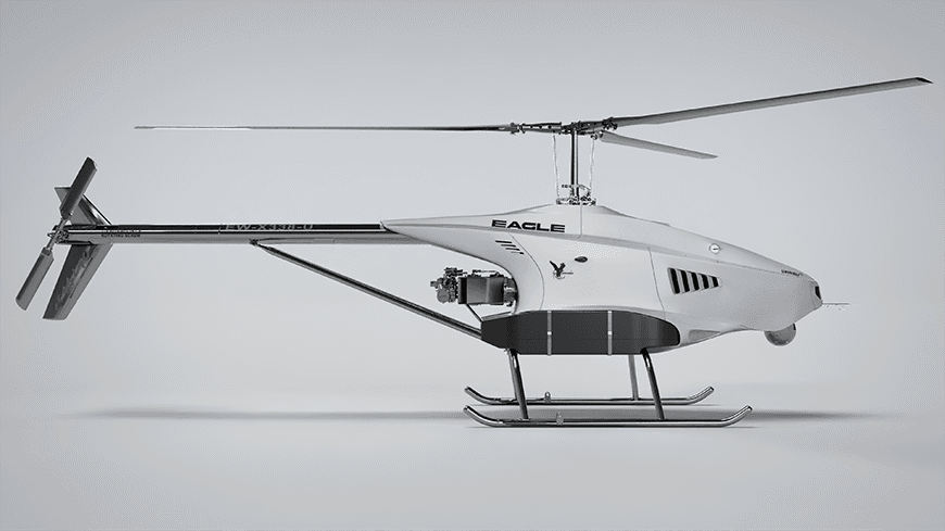 UAVHELI разрабатывает беспилотный вертолёт Eagle взлётной массой 750 кг