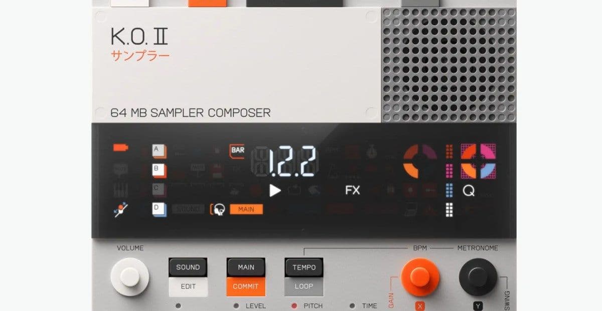 Teenage Engineering выпустила OS 2.5 для сэмплера KO II: USB-аудио, lo-fi режим и арпеджиатор