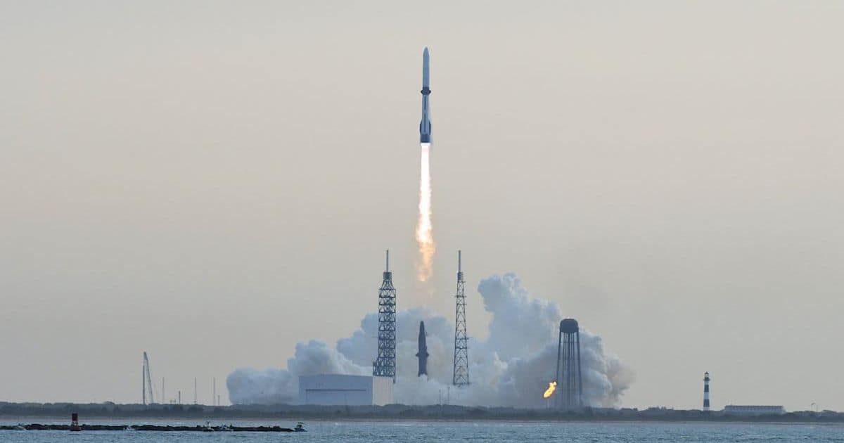 Blue Origin повторно запустила ракету, но не вывела спутник на орбиту