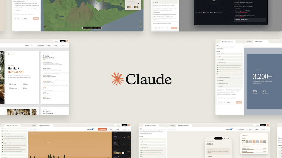 Anthropic запустила Claude Design — ИИ-помощник для создания дизайна
