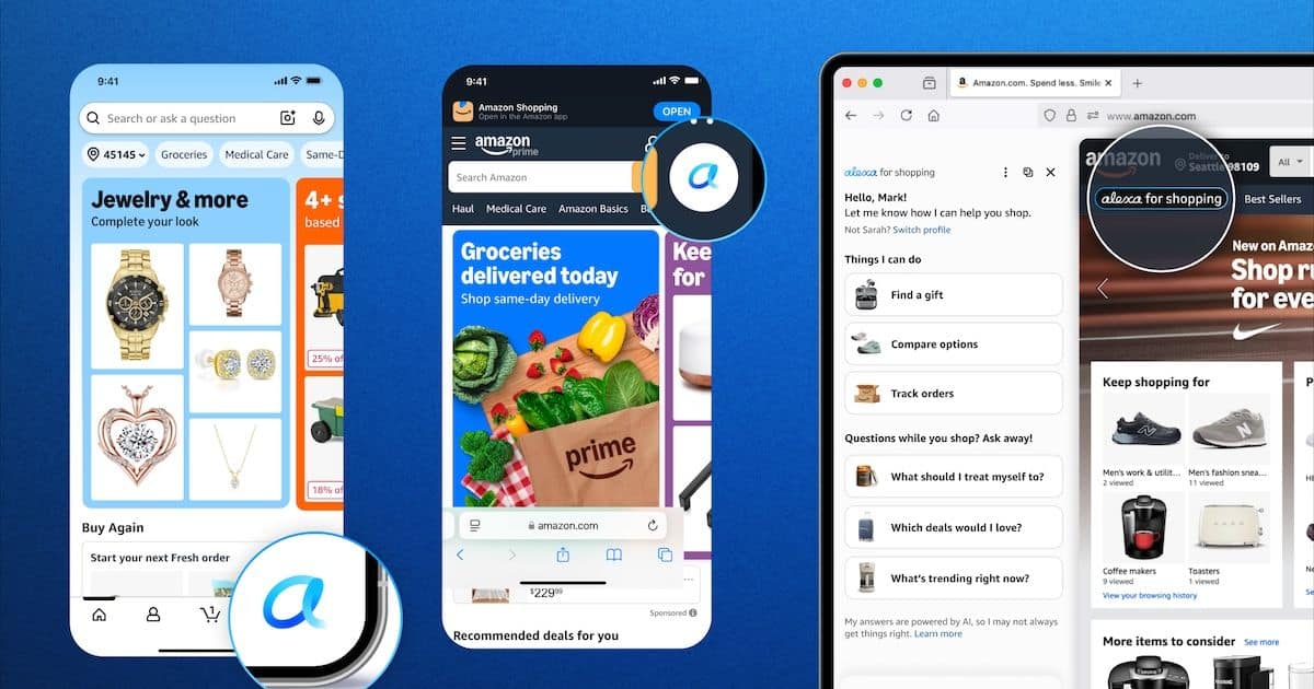 Amazon заменил Rufus на Alexa for Shopping — ИИ-ассистент теперь покупает за вас