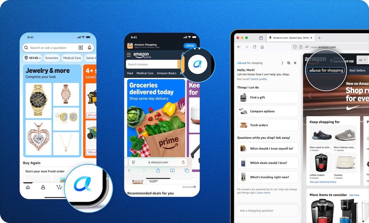 Amazon заменил Rufus на Alexa for Shopping — ИИ-ассистент теперь покупает за вас