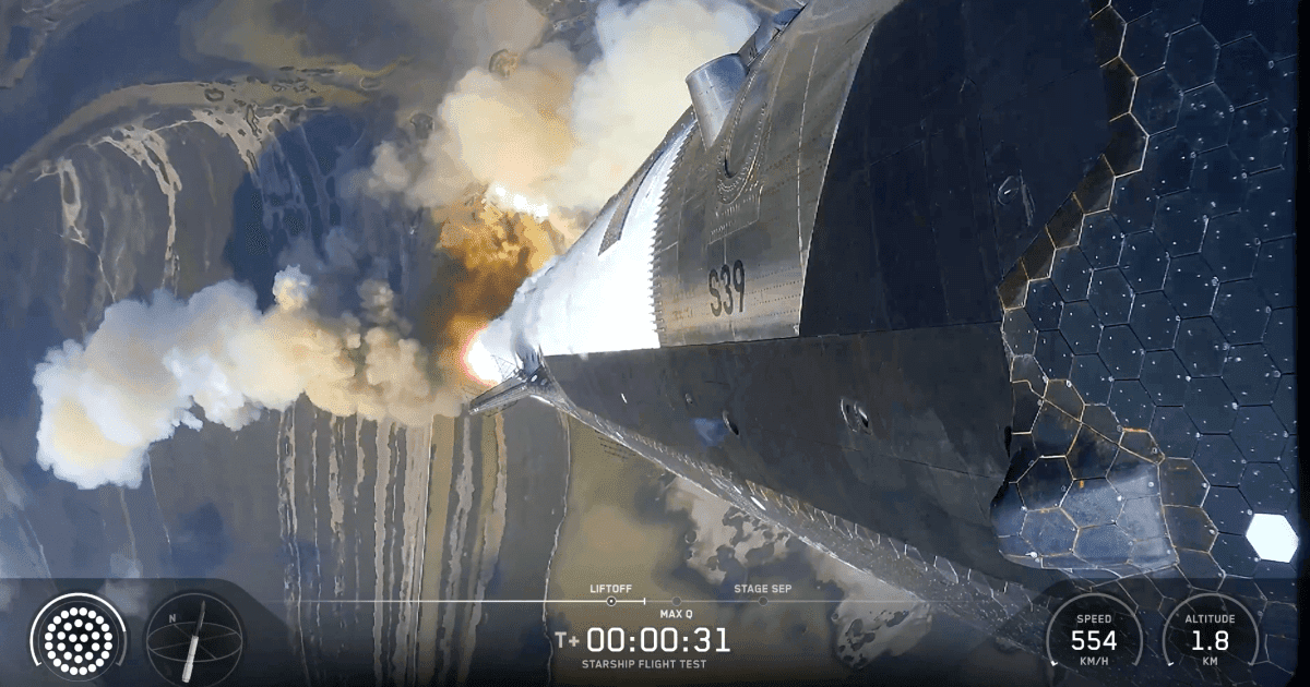 SpaceX впервые запустила Starship V3: бустер потерян, корабль выполнил задачу