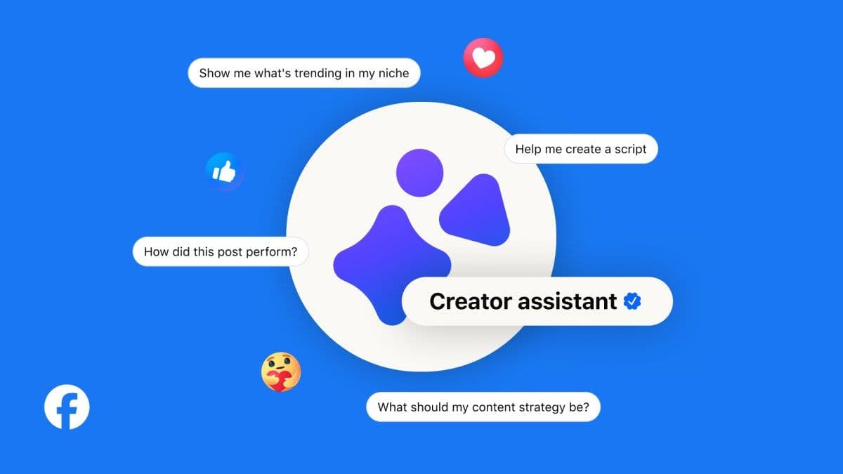 Meta запустила AI-ассистента для авторов на Facebook: аналитика и идеи в одном чате