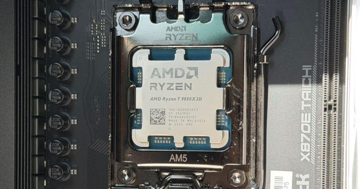 AMD тихо отключила шифрование памяти в потребительских процессорах Ryzen
