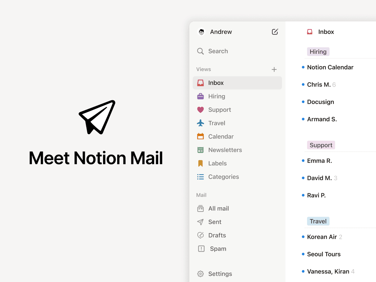 Notion закрывает почтовый клиент: агенты вытеснили традиционный инбокс