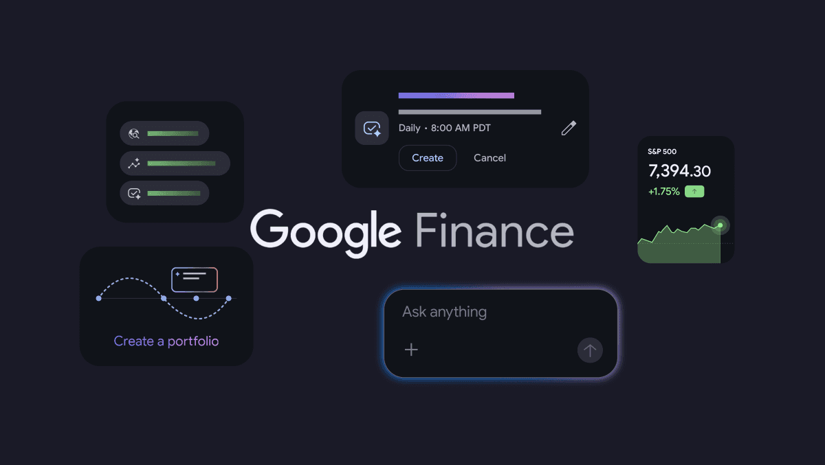 Google Finance выходит как отдельное приложение для Android с AI-аналитикой портфелей