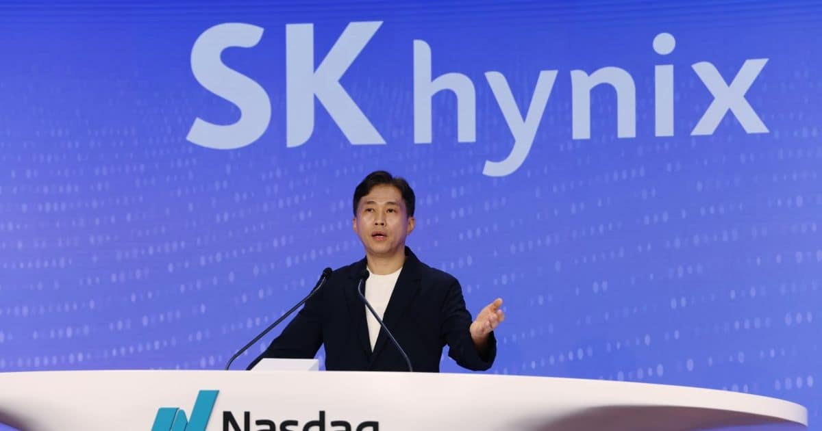 SK Hynix дебютировала на Уолл-стрит с оценкой $1 трлн, побив рекорд Alibaba