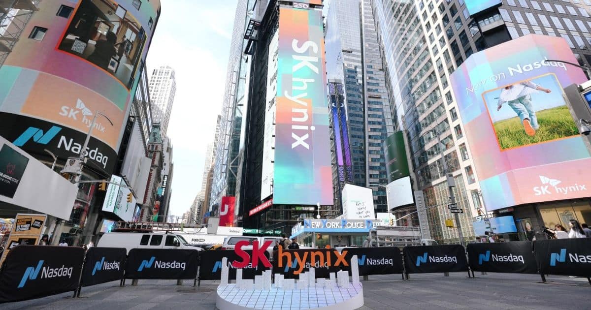 SK Hynix привлекла $26,5 млрд на Nasdaq — крупнейшее иностранное IPO в истории США
