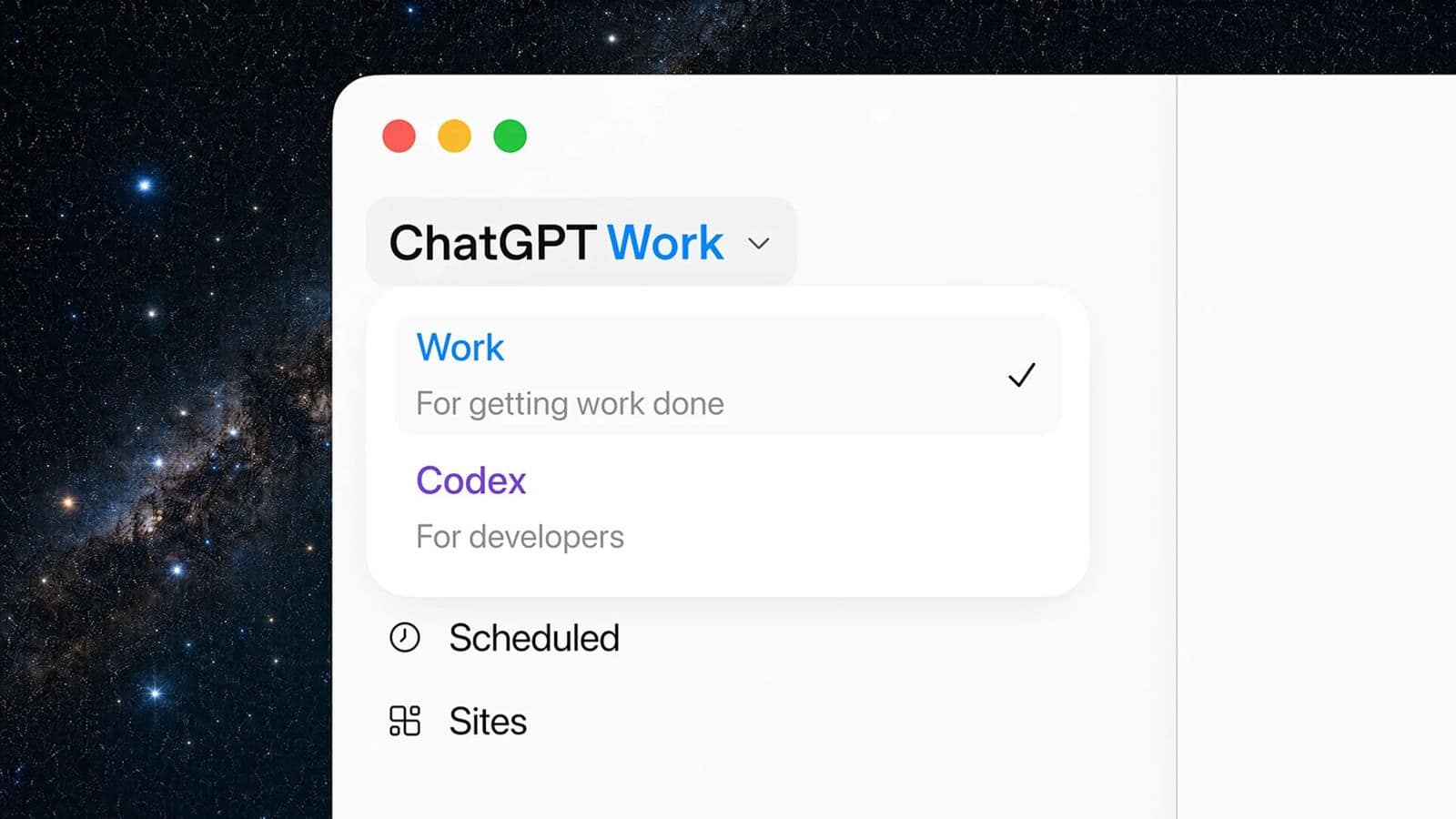OpenAI запустила ChatGPT Work — единый рабочий агент для задач, кода и автоматизации