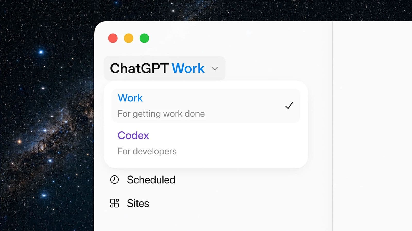OpenAI запустила ChatGPT Work — единый рабочий агент для задач, кода и автоматизации