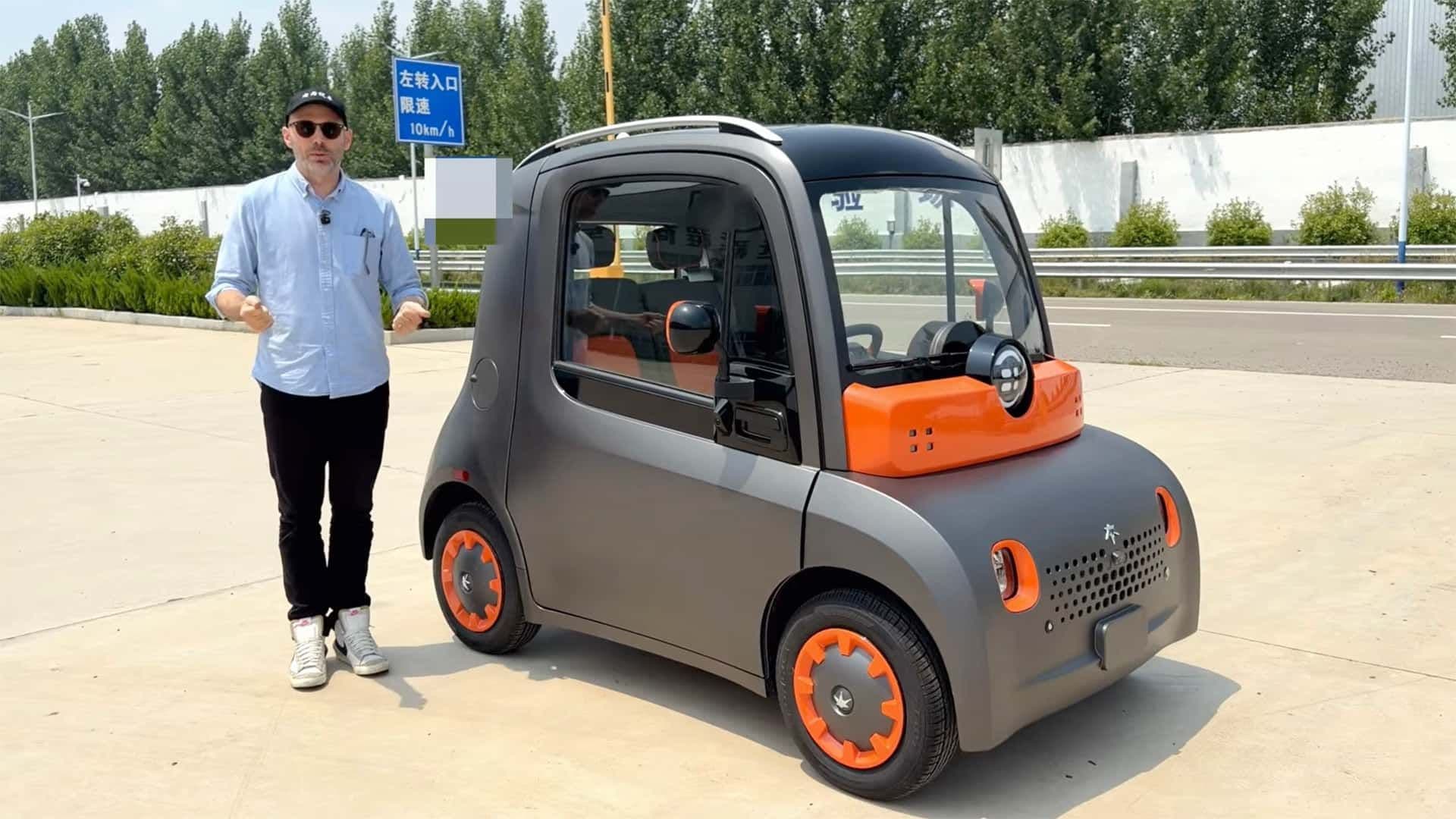 Китайский микроэлектромобиль Astraux AL7 Pro выходит в Европу дешевле Microlino вдвое