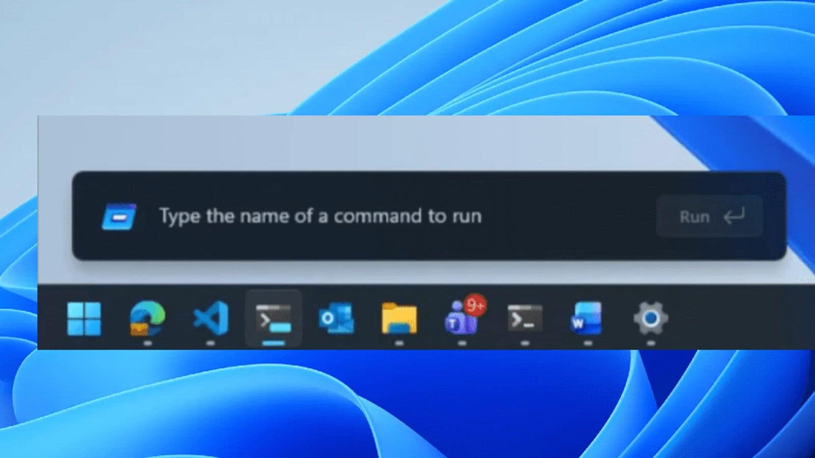 Microsoft обновляет меню «Выполнить» в Windows 11: тёмная тема и новый движок