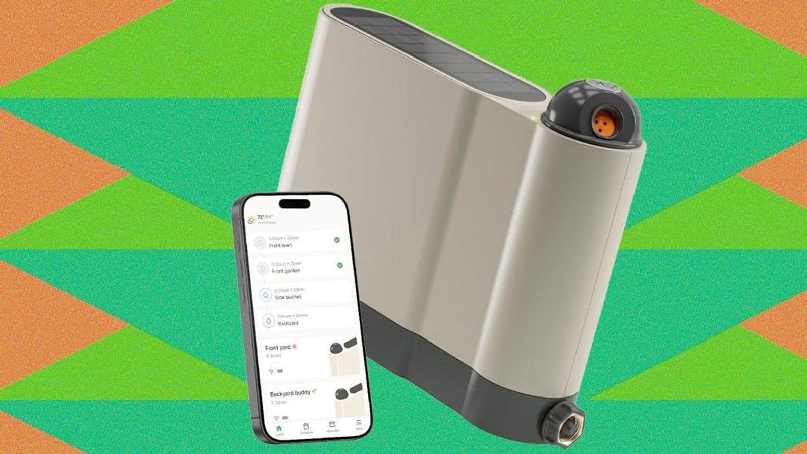 Oto Smart Sprinkler: солнечная умная поливалка, которая сама считает дождь