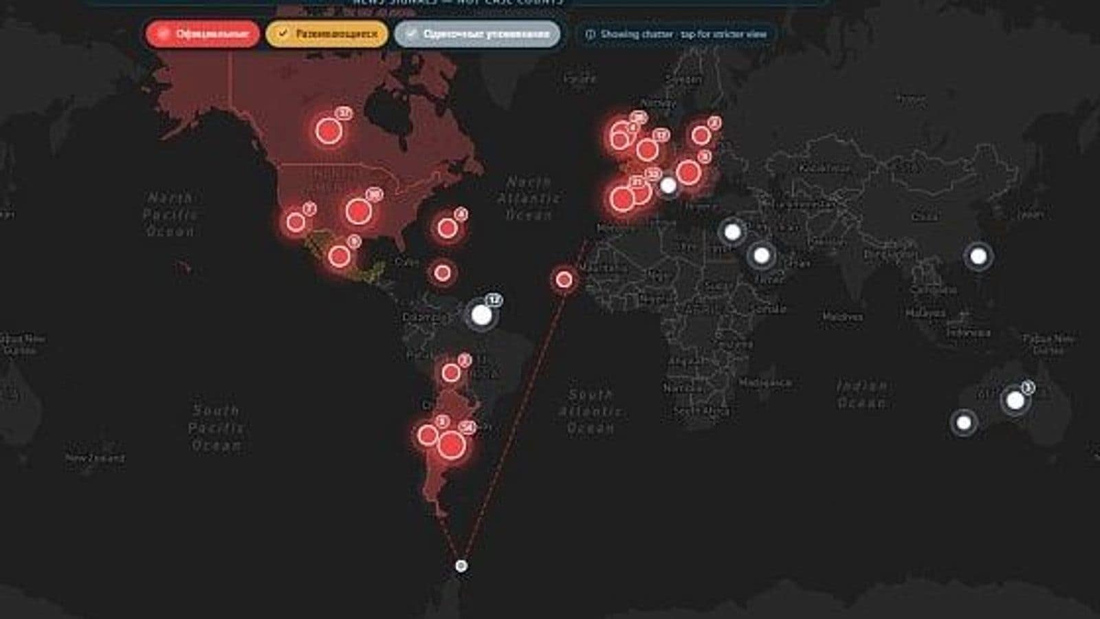 Разработчики запустили глобальный трекер хантавируса — что он показывает и причём тут Беларусь