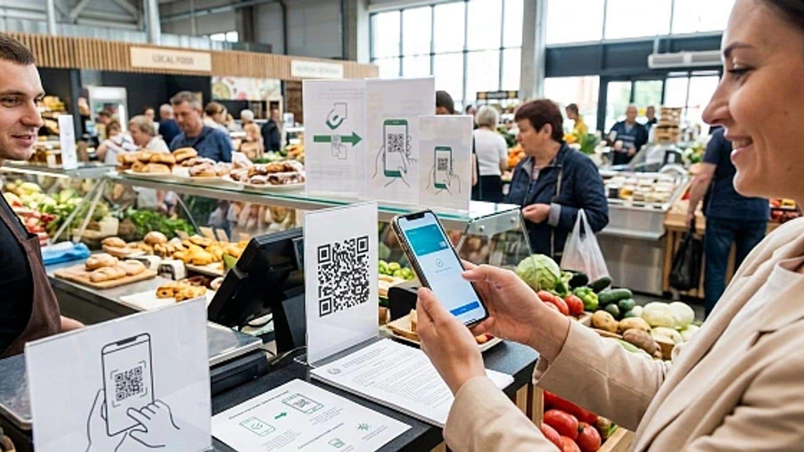 Национальный сервис QR-платежей «КРОК» запускается в Беларуси с 1 июля 2025 года